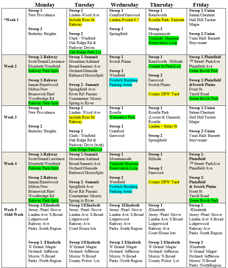 Street Cleaning Schedule Nyc Map - Map of world