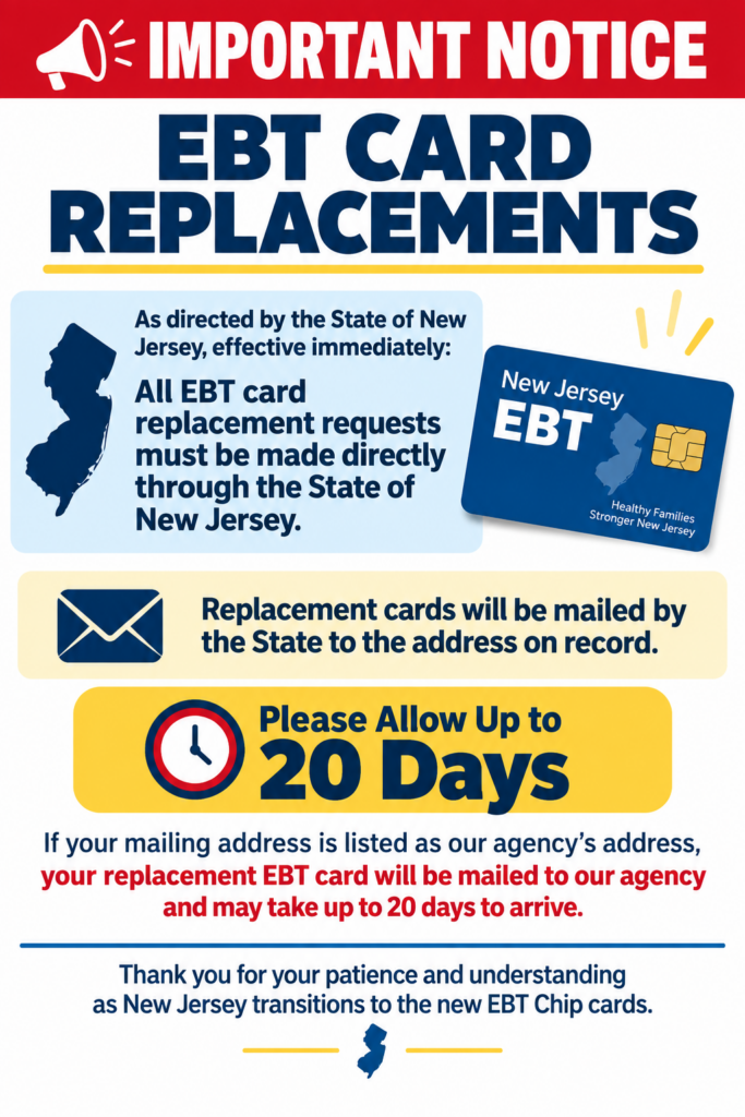 EBT Card Update