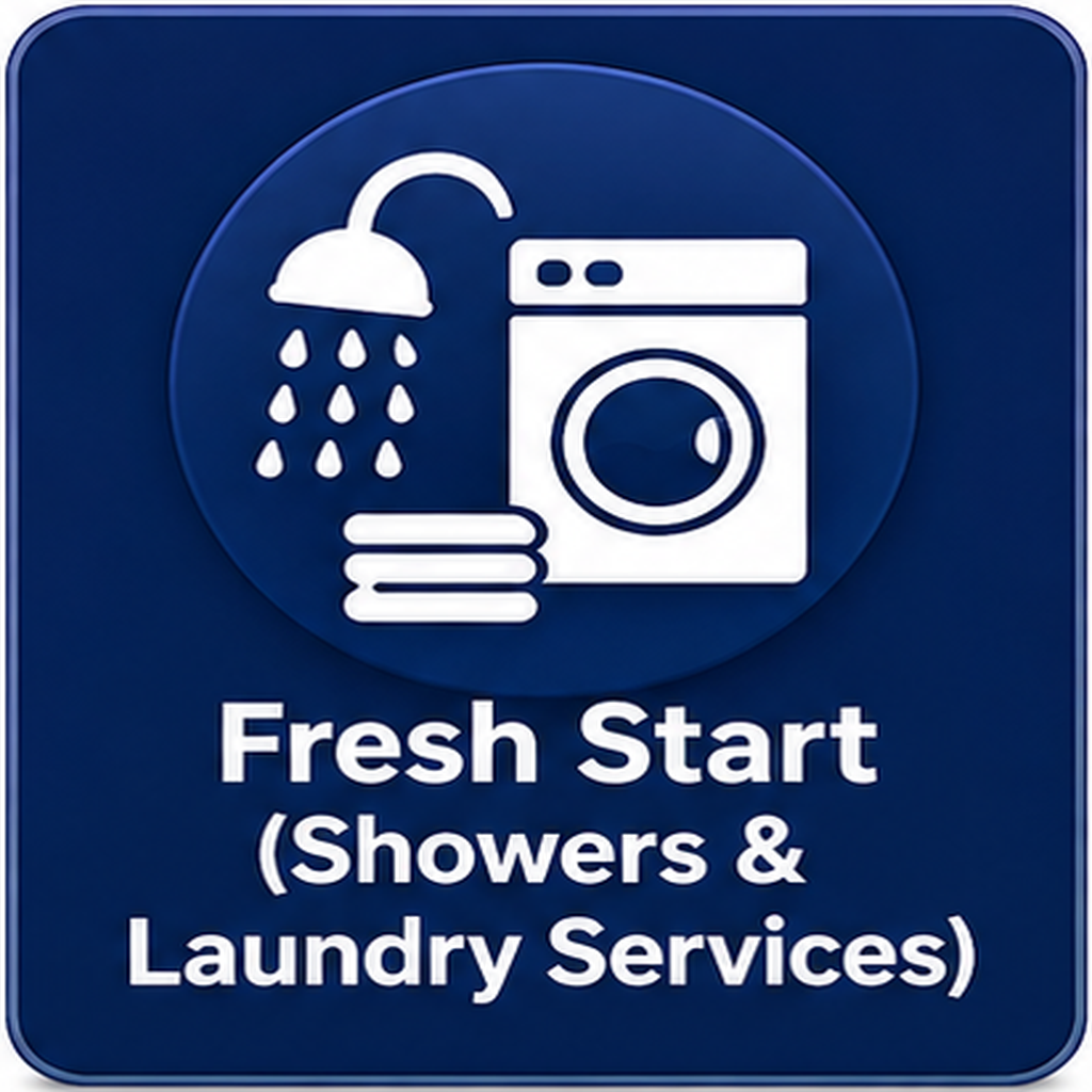 fresh start showers and laundry