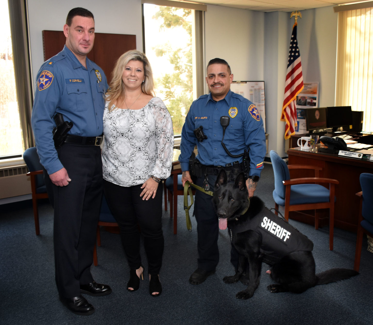 Union County Sheriff’s Office K9 Ceasar Receives Donation of Body Armor ...