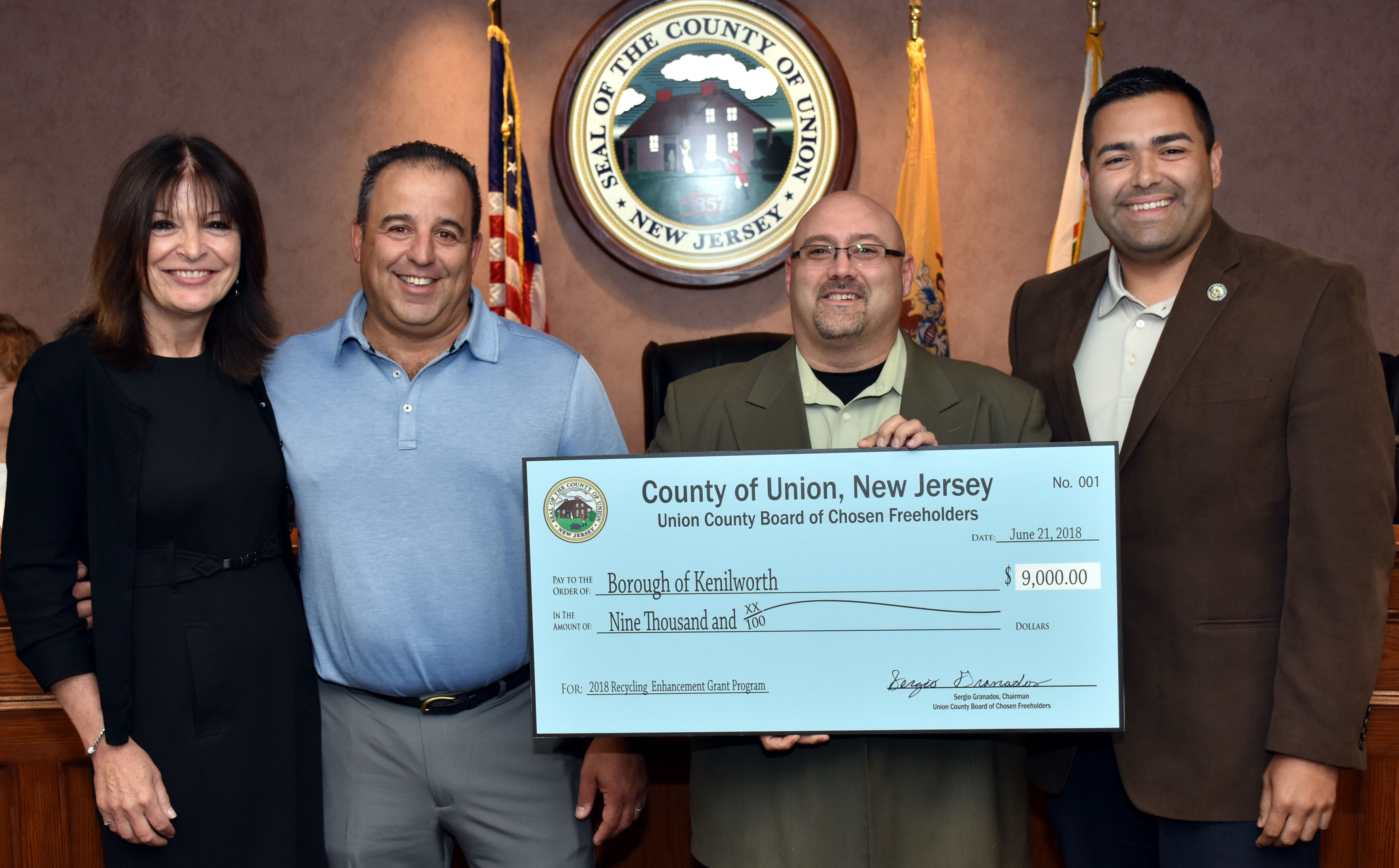 Recycling Enhancement Grants County of Union