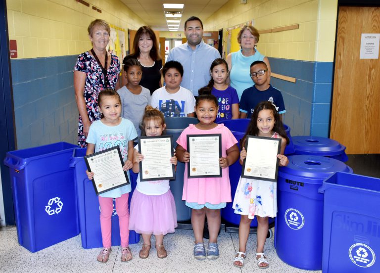 Union County Provides Free Recycling Bins for Schools County of Union