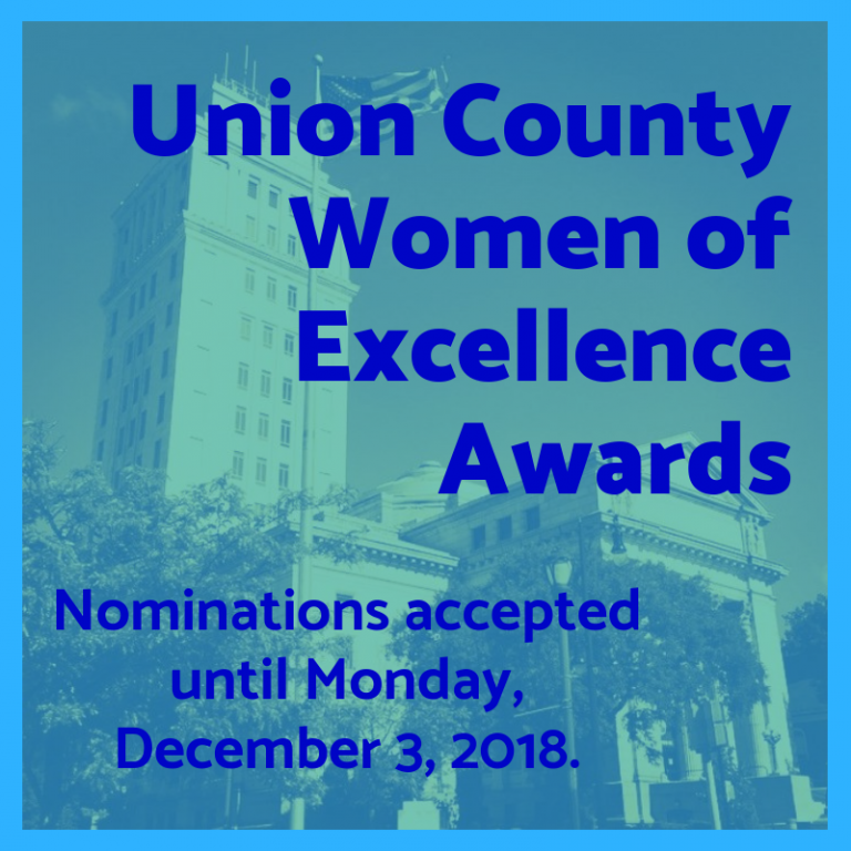 Nominations Open For 2019 Union County Women Of Excellence Awards