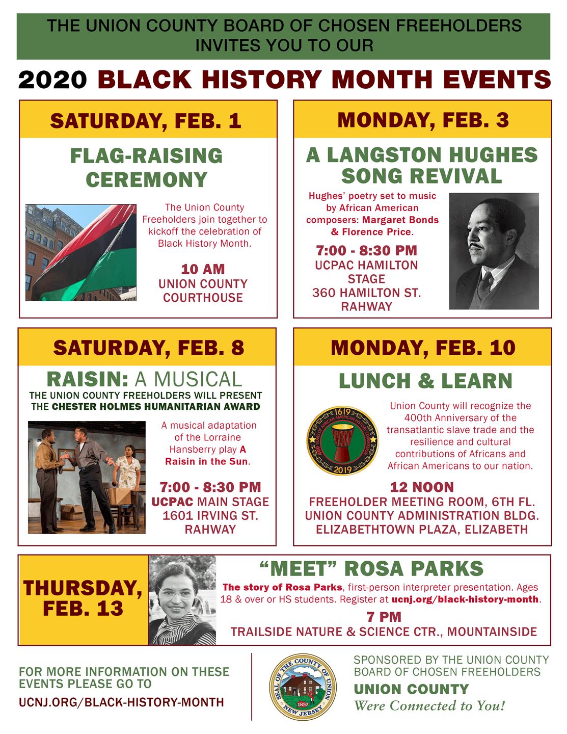 Celebrate Black History Month in Union County with a Series of Free ...