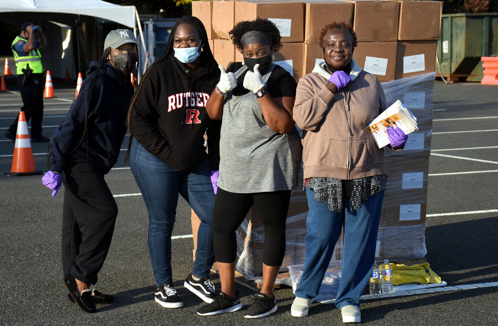 Union County Food Distribution Event at Kean University County of Union