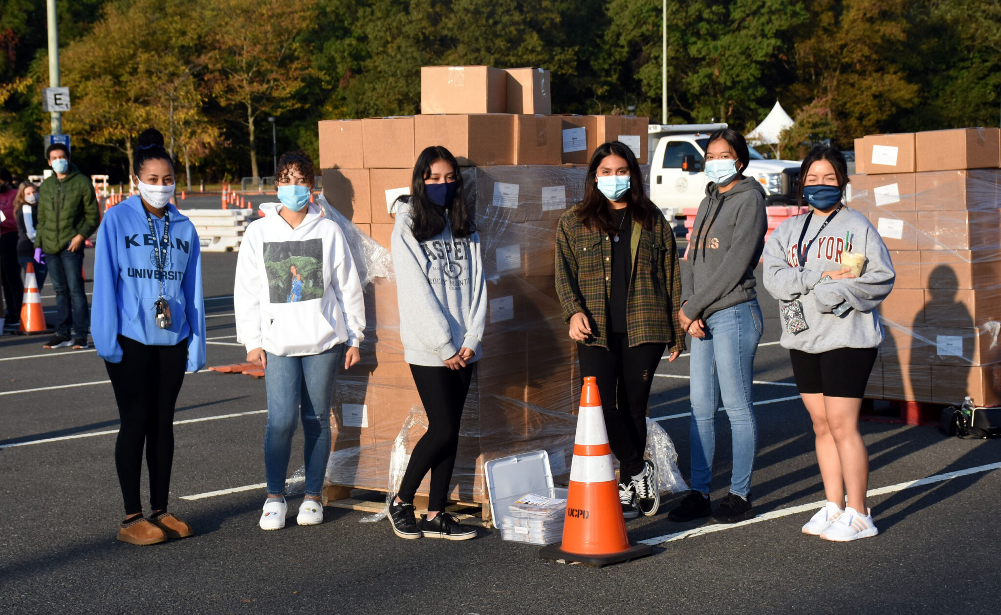 Union County Food Distribution Event at Kean University County of Union