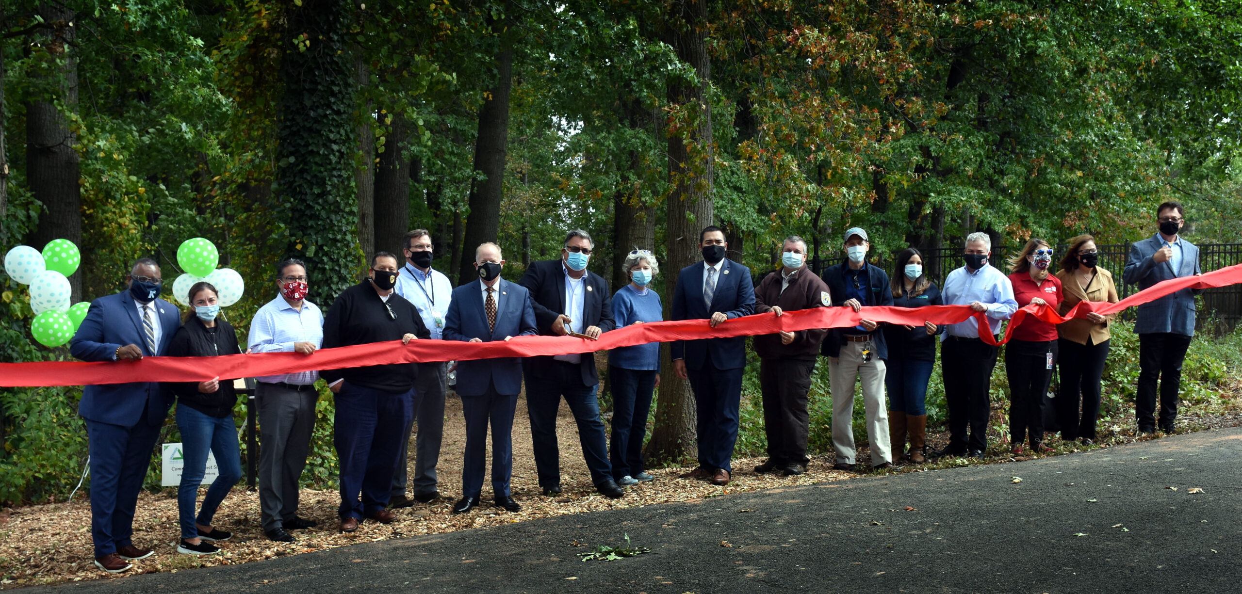 Union County Freeholders Dedicate Nature Trail at Phil Rizzuto