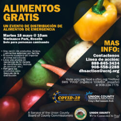 food distribution flyer