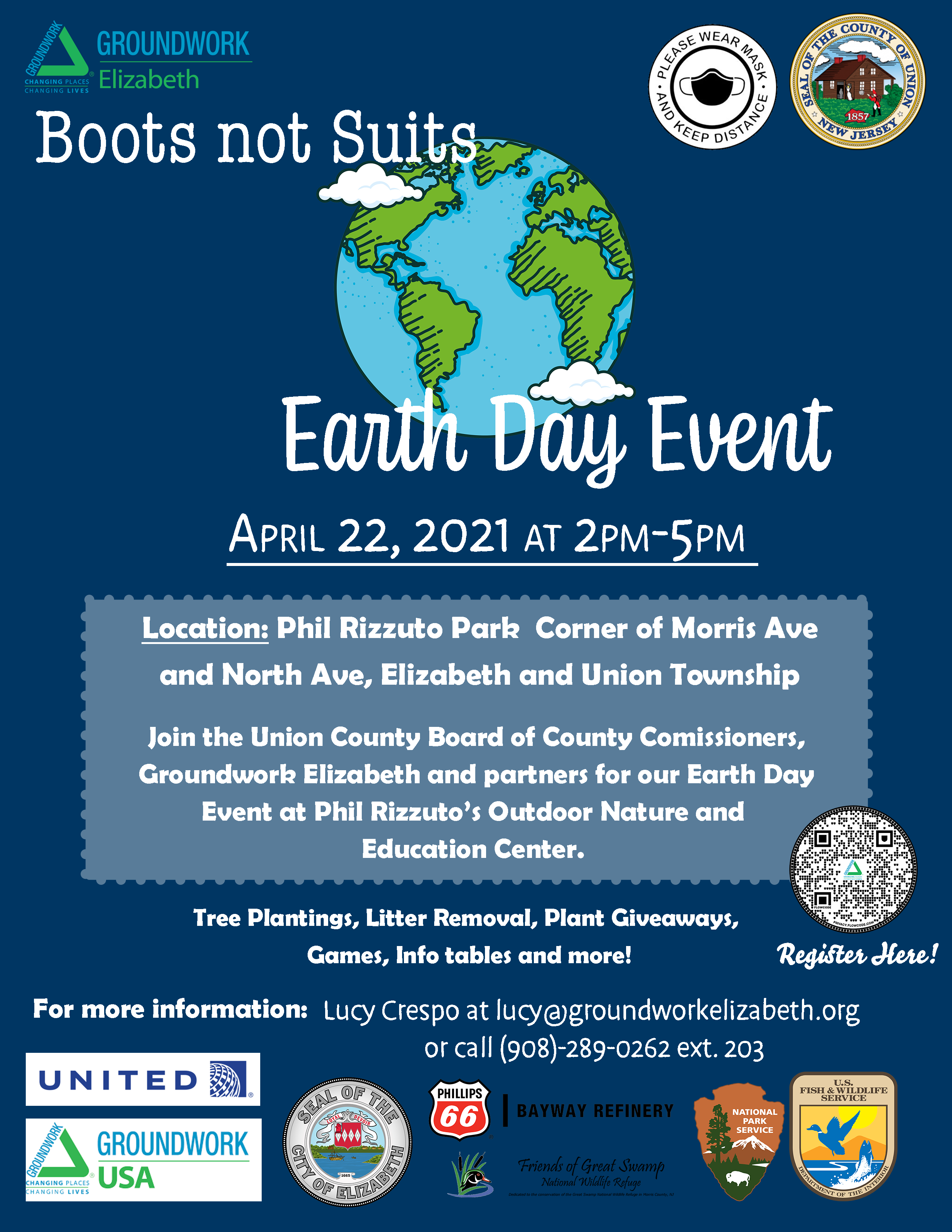 earth day event flyer