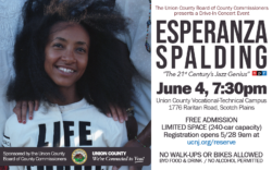 Esperanza Spalding concert flyer