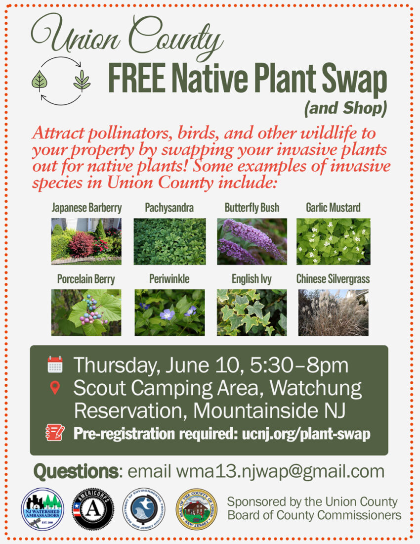 Union County Native Plant Swap & Shop Registration County of Union