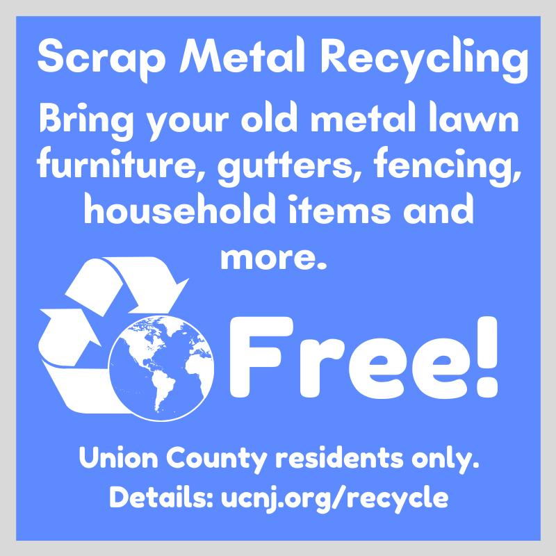 Union County Offers Free Scrap Metal Recycling Events in April