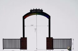 draft of an archway