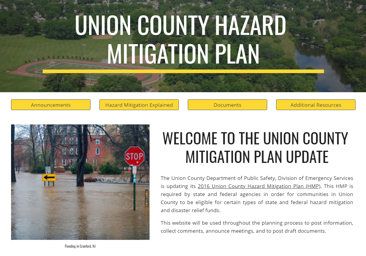 hazard mitigation plan update