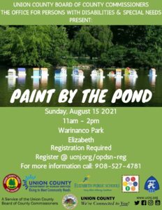 paint by the pond flyer