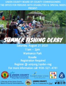 summer fishing derby flyer