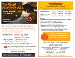 the great pumpkin sail flyer