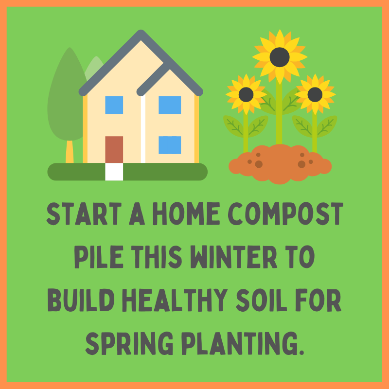 home composting for spring planting