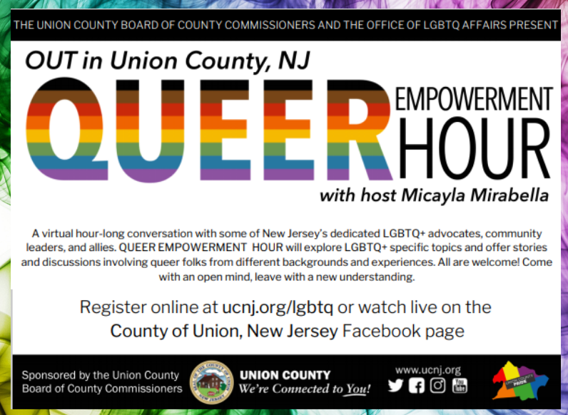queer empowerment hour flyer