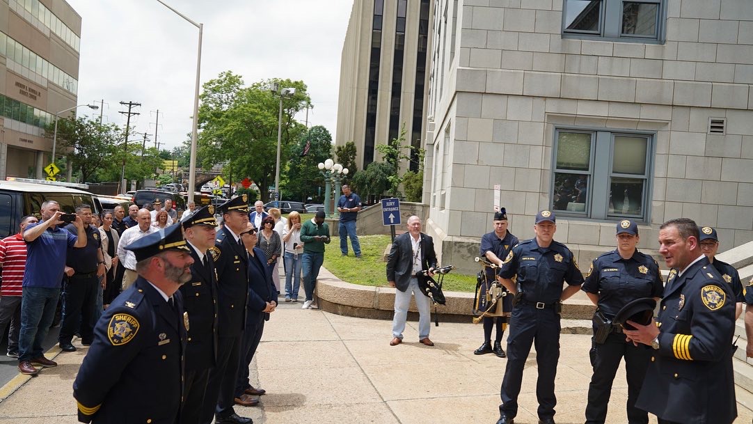 Undersheriff Dennis Burke Walkout Ceremony – County of Union, New Jersey