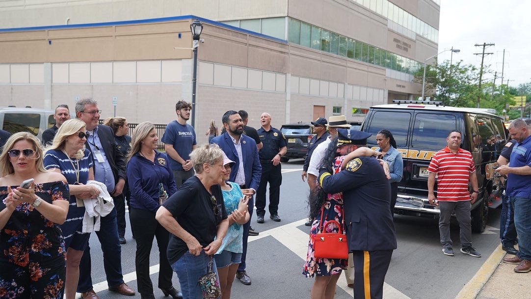 Undersheriff Dennis Burke Walkout Ceremony – County of Union, New Jersey