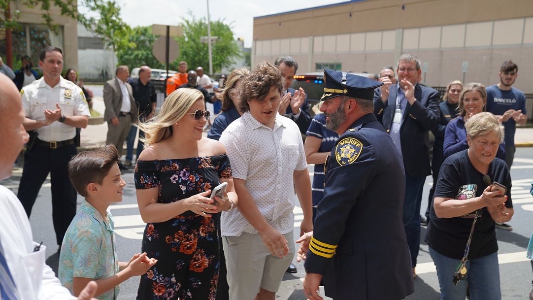 Undersheriff Dennis Burke Walkout Ceremony – County of Union, New Jersey