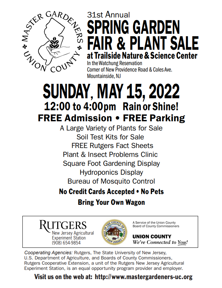 spring garden fair and plant sale