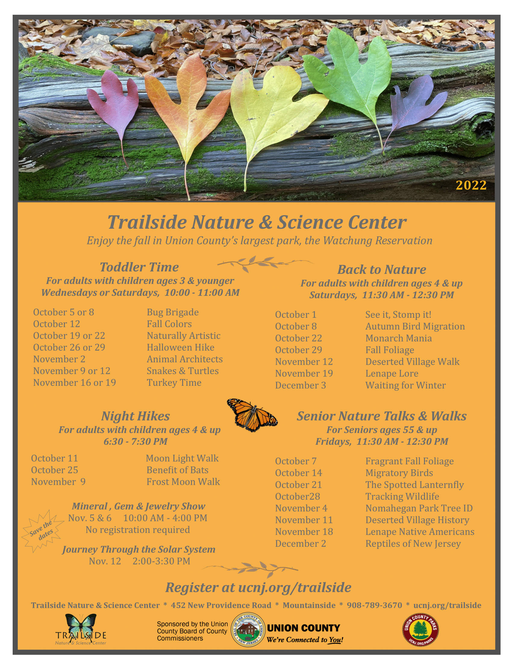 Trailside Nature & Science Center – County of Union