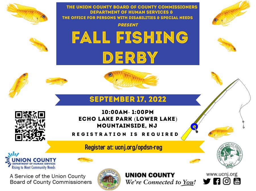 fall fishing derby flyer