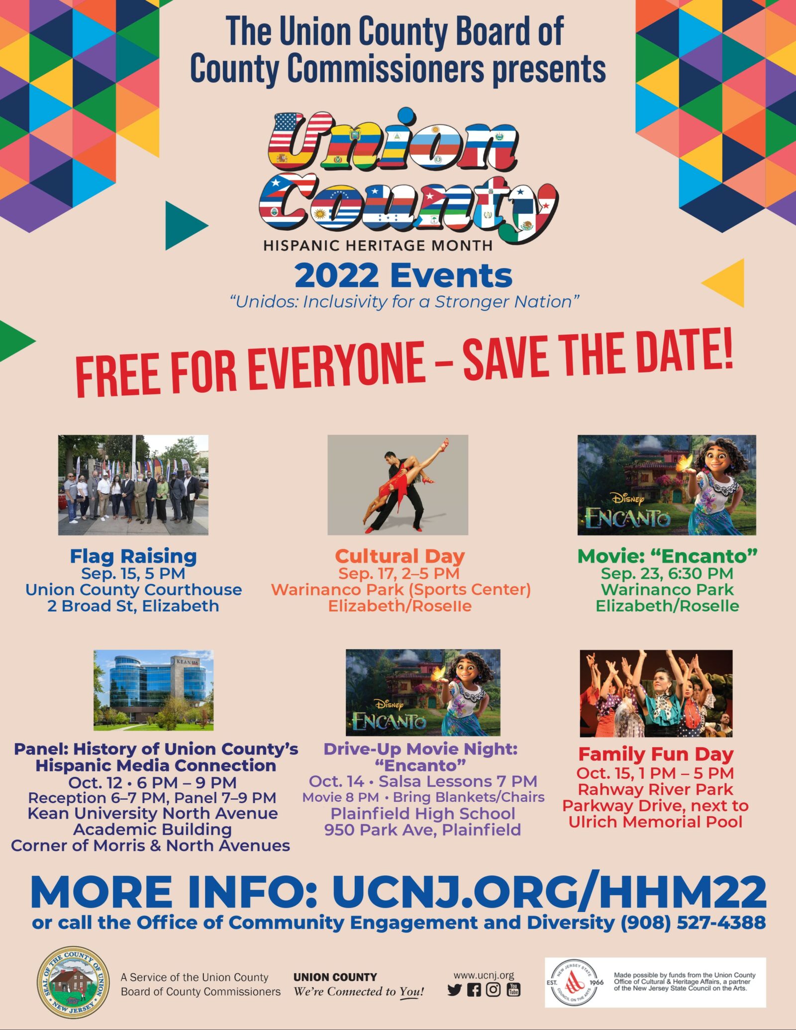 Union County to Hold Annual Hispanic Heritage Flag Raising on September ...
