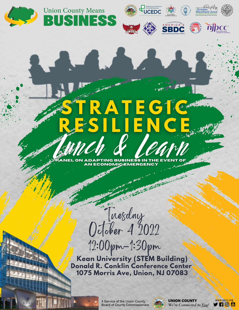 strategic resilience lunch and learn flyer