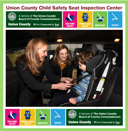 child safety seat inspection center flyer