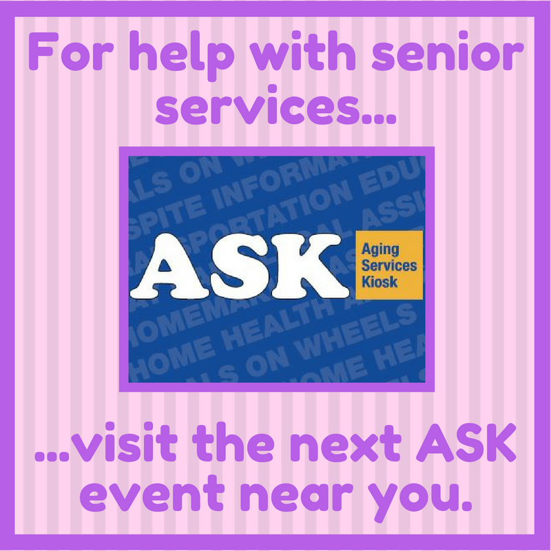 “ASK” about Services for Seniors in Union County