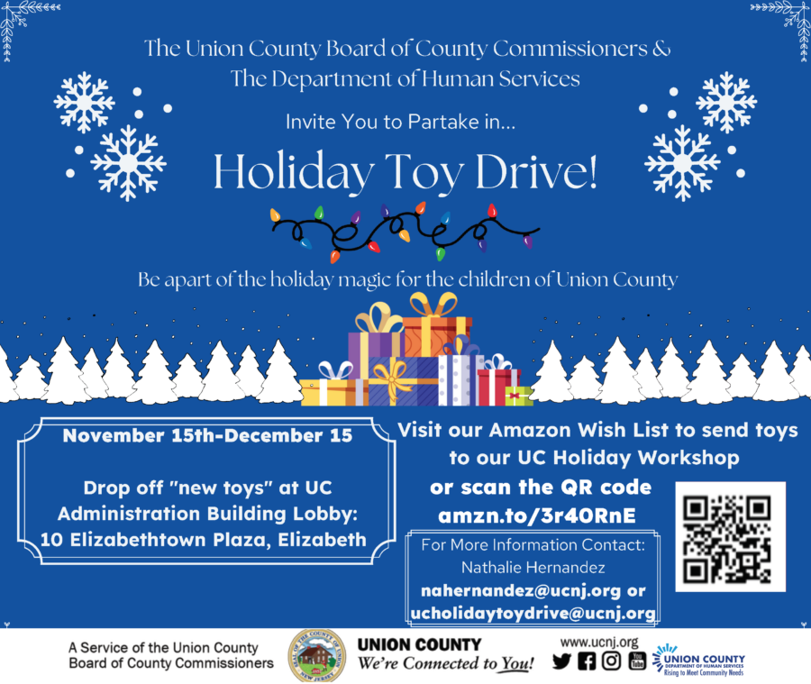 flyer for holiday toy drive