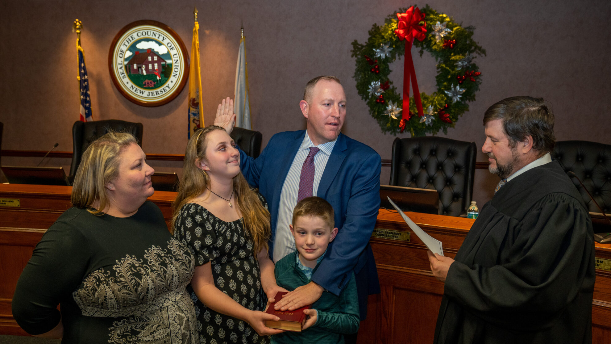Christopher Hudak sworn in as new Union County Surrogate – County of ...