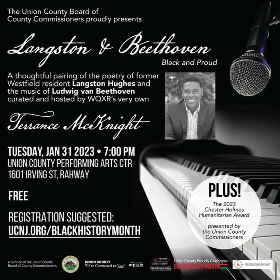 langston and beethoven, black and proud flyer