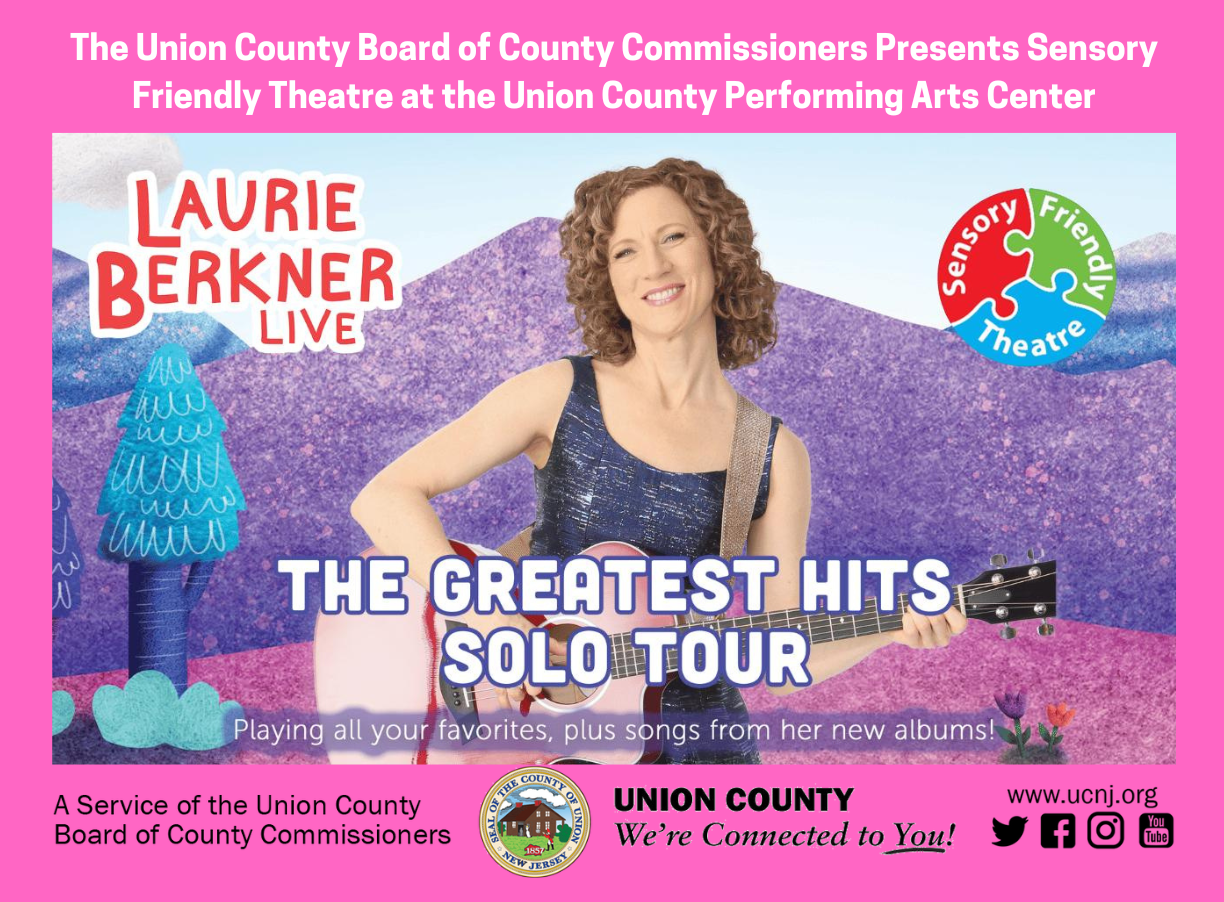 Sensory Friendly “Queen of Kids’ Music” Comes to the Union County Performing Arts Center, April 2 – County of Union