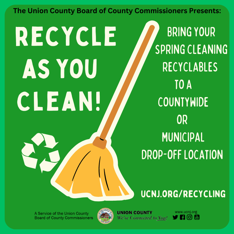 Spring Cleaning and Recycling Tips for Union County Residents