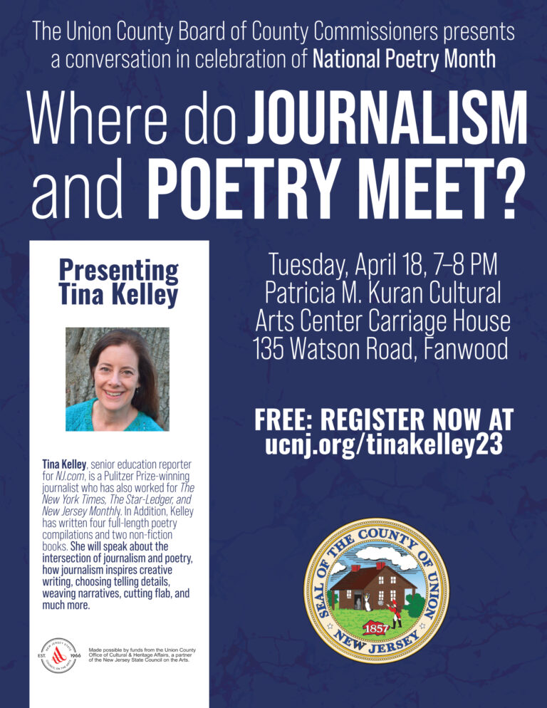 where do journalism and poetry meet flyer