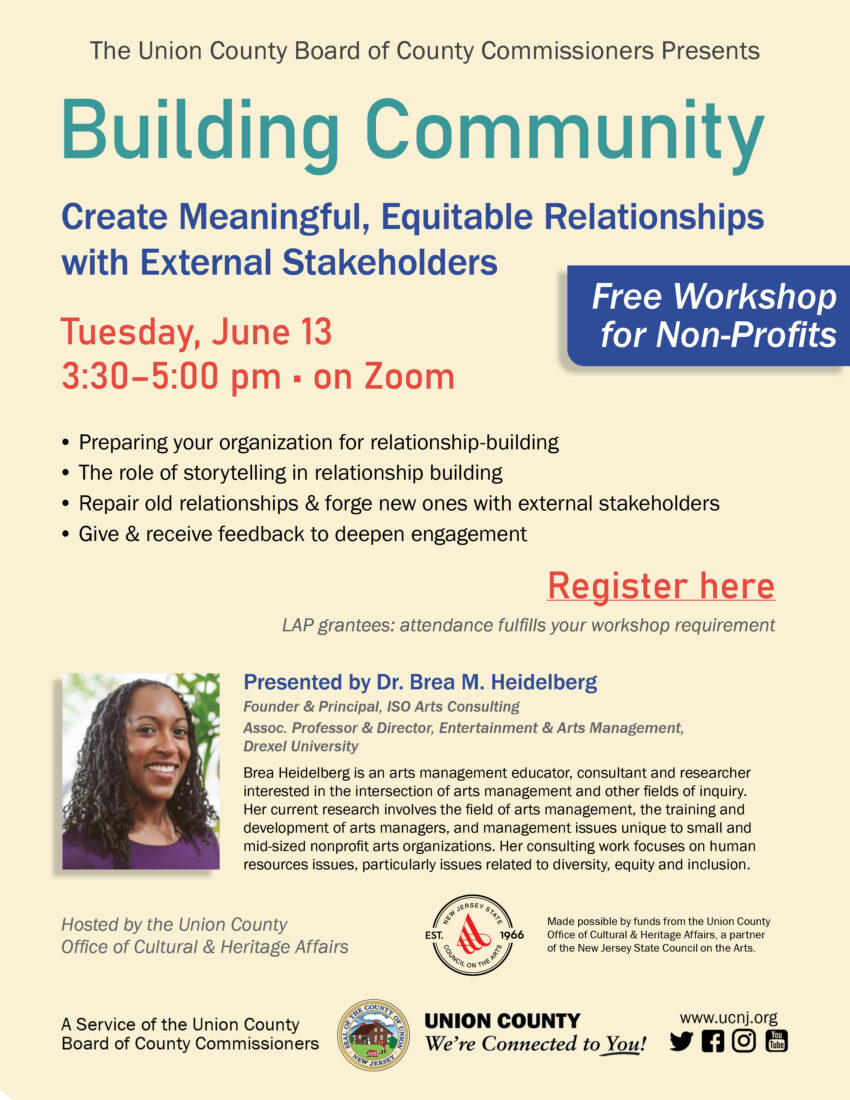 building community flyer