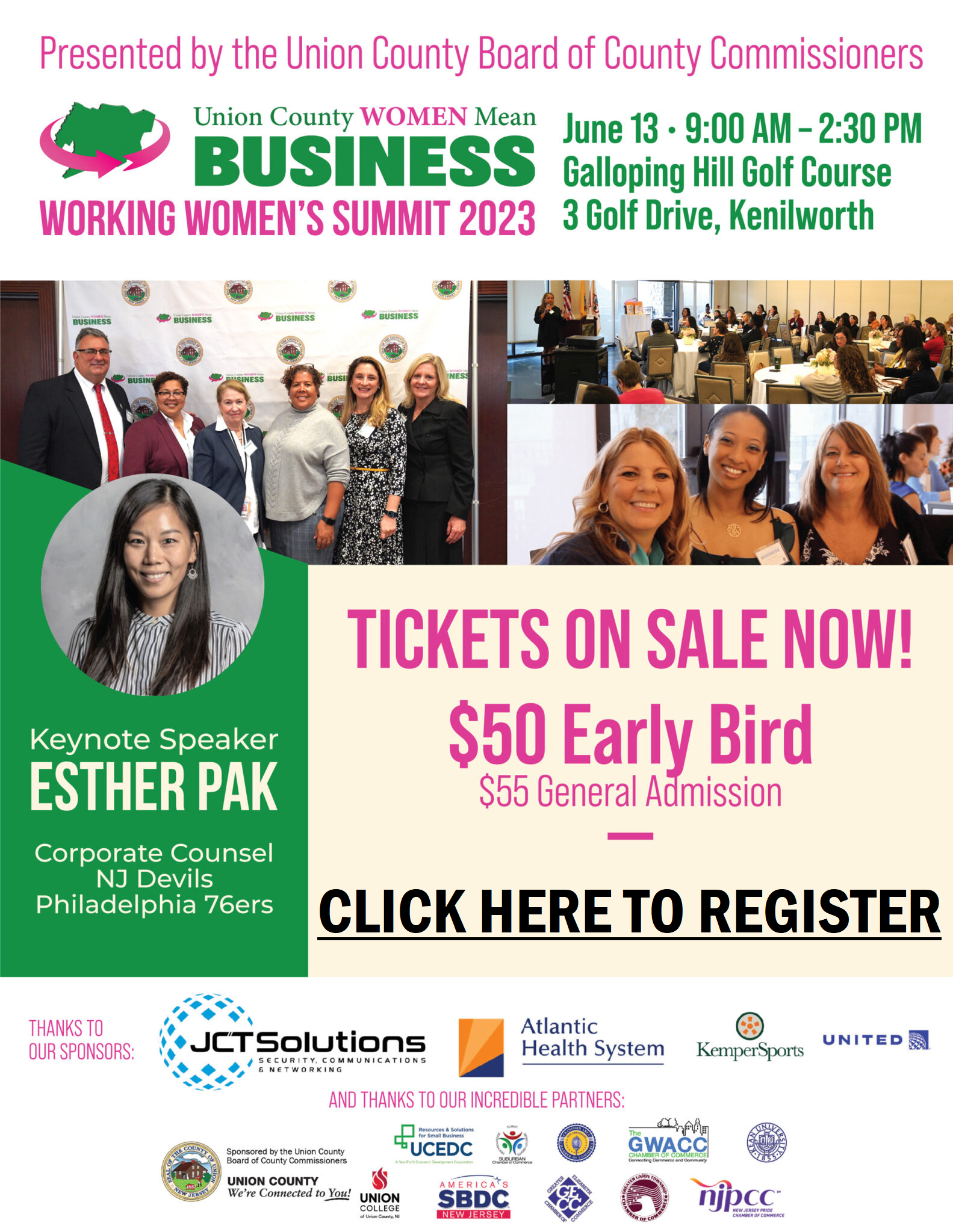 The Union County Women Mean Business Summit returns on June 13th