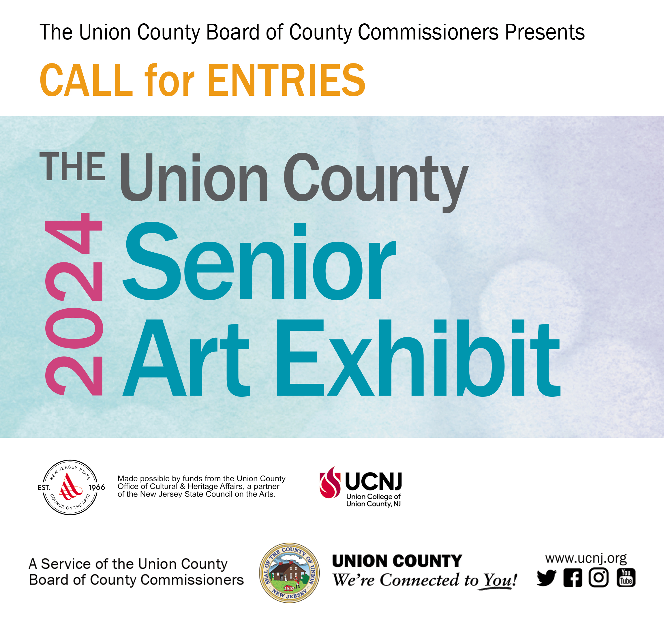 2024 Union County Senior Art Exhibit is Open for Entries