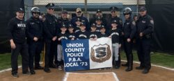 Union County Police PBA Local #73 at Opening Day for the Kenilworth Little League