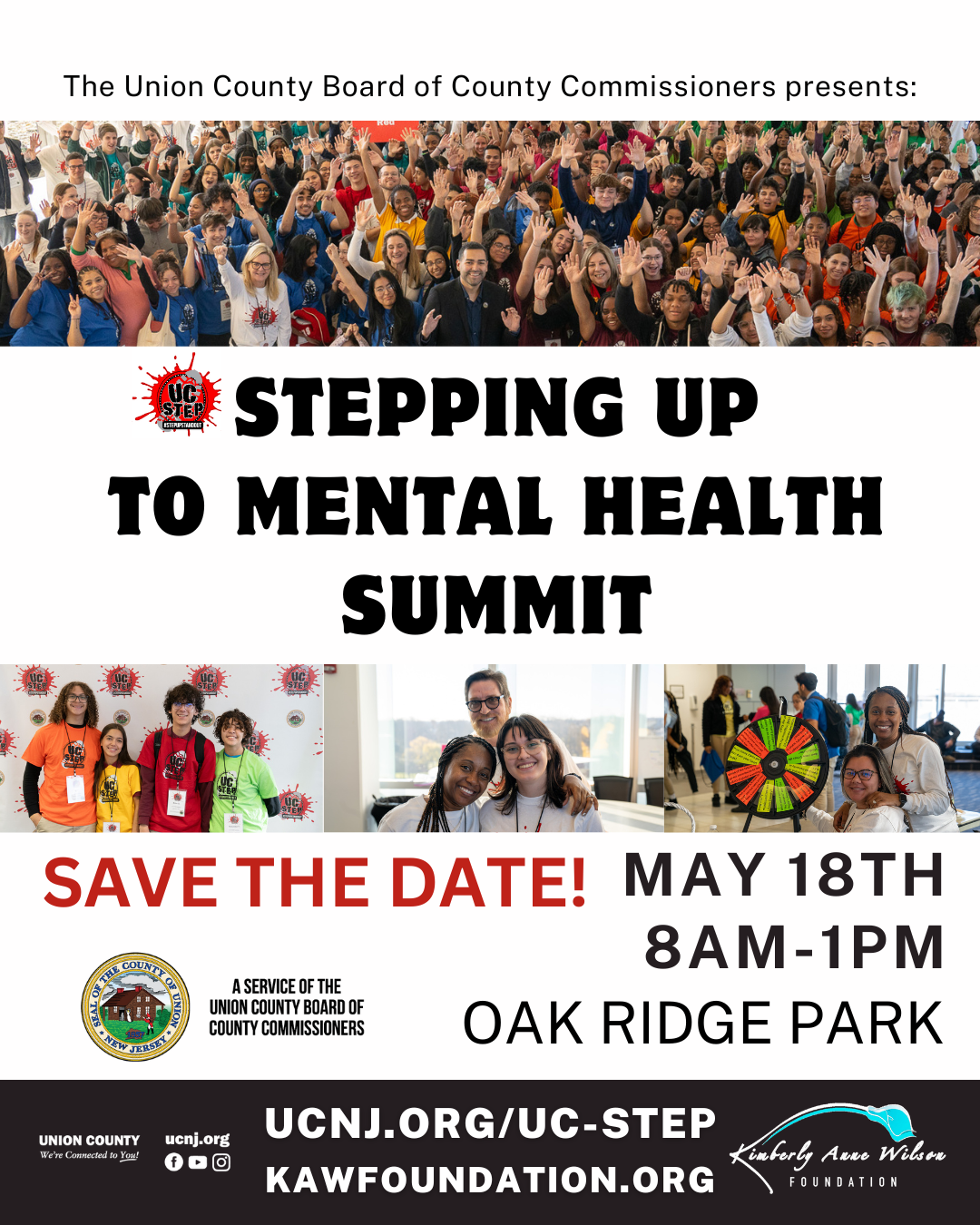 Union County to Donate Profits to the Kimberly Anne Wilson Foundation on First-Ever “Stepping Up to Mental Health Summit” on May 18th