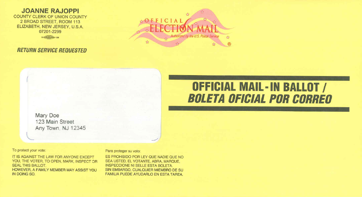 Union County Clerk Updates Voters on Vote by Mail Ballots for the 2024 Primary Election