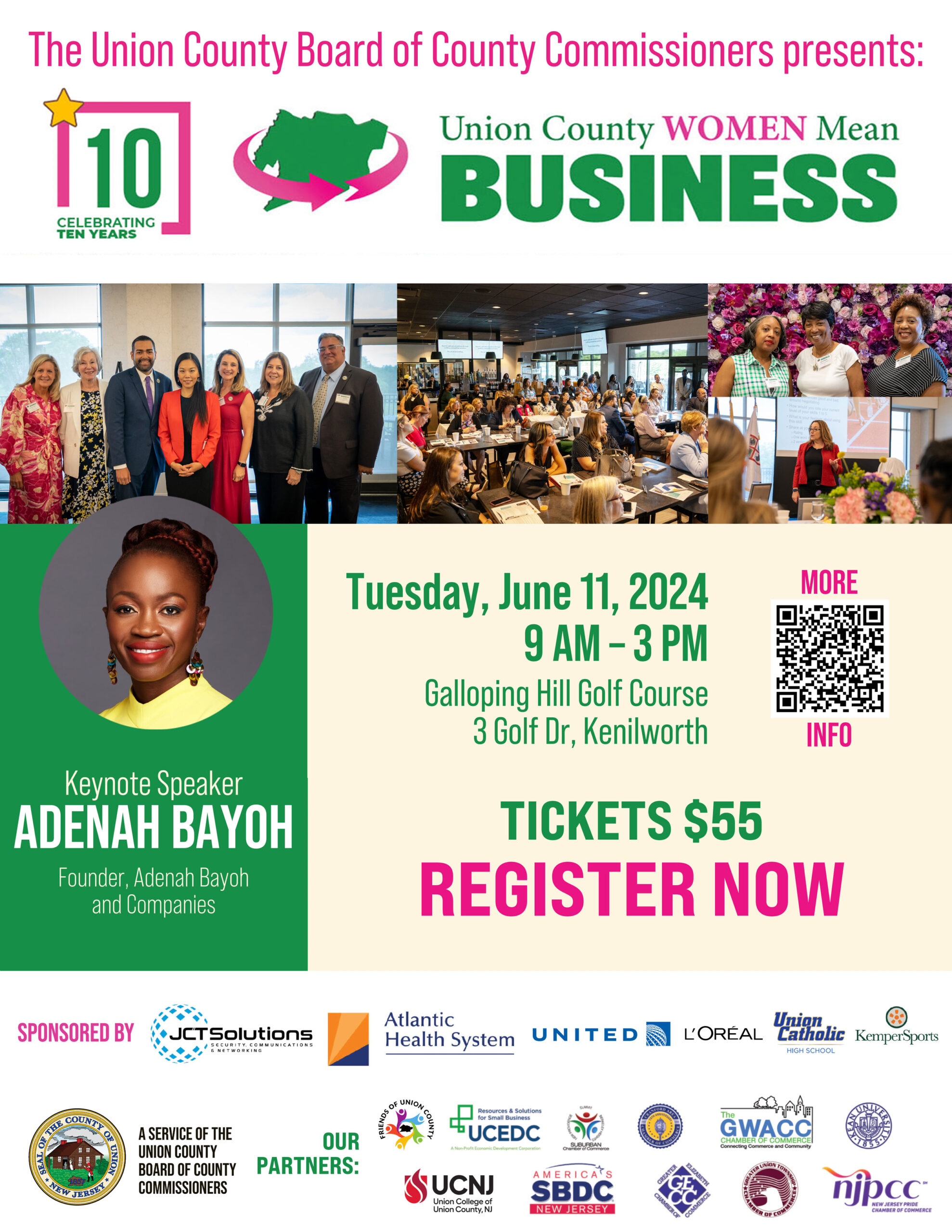 Registration Deadline Approaching for 10th Annual Union County Women Mean Business Summit