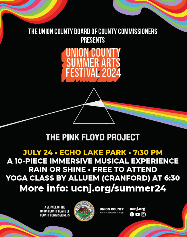 Union County Welcomes The Pink Floyd Project to Summer Arts Concert Series on July 24