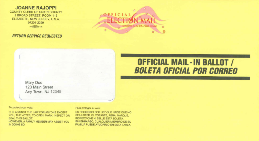 Reminder to Union County Voters: Return Your Vote-By-Mail Ballots