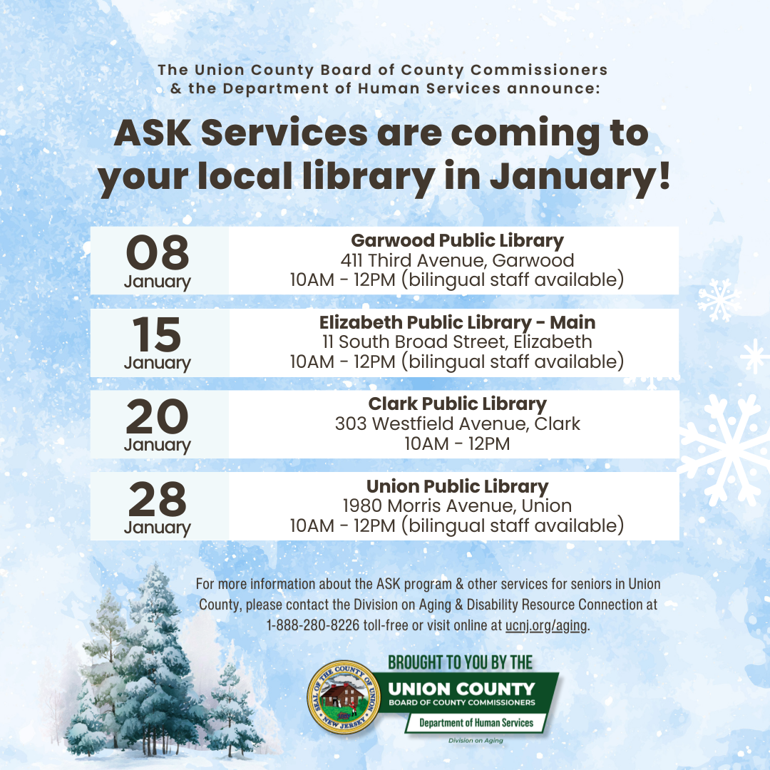 Union County Marks 10 Years of ‘ASK’ Senior Services Program in 2026