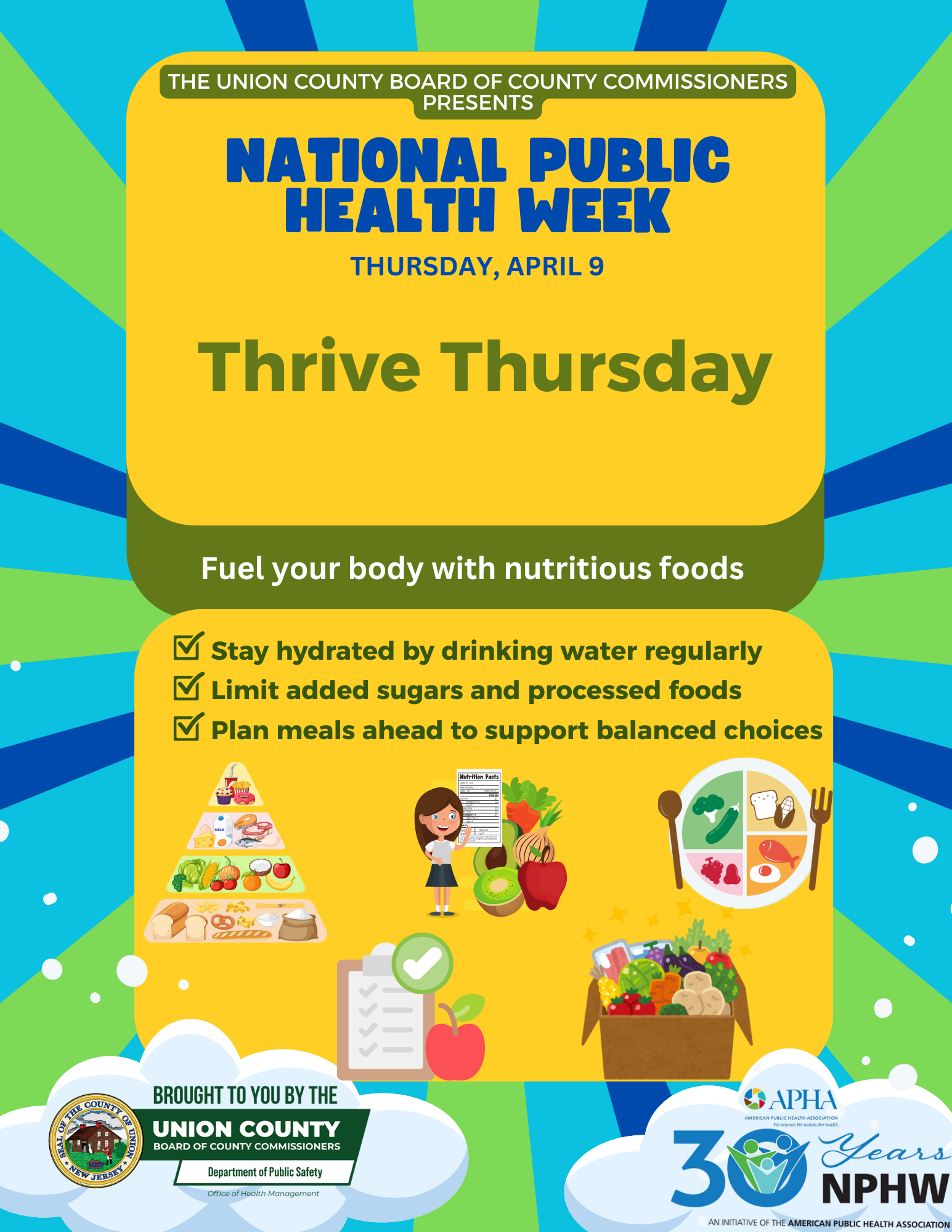 National Public Health Week Flyer